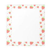 Aardbeien Notitieblok (Voorkant)