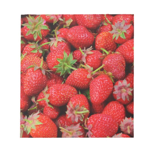 Aardbeien Notitieblok (Voorkant)