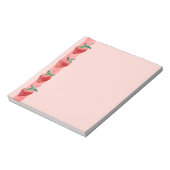 Aardbeien Notitieblok (Linkerzijde)
