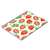 Aardbeien notitieboek (Linkerzijde)