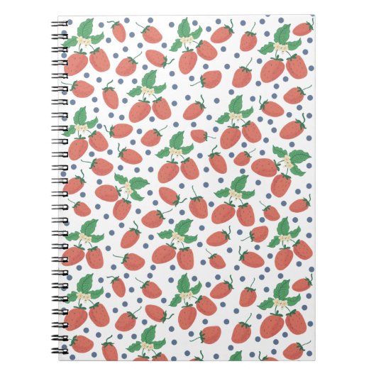 Aardbeien Notitieboek (Voorkant)