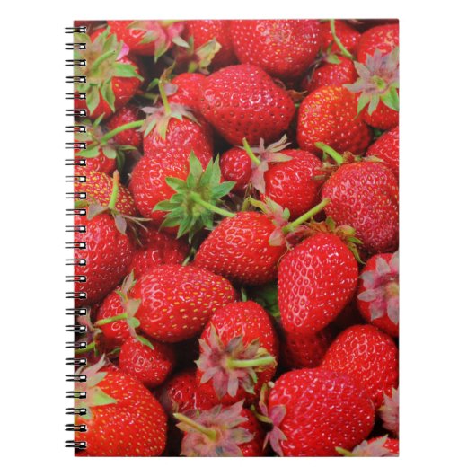 Aardbeien Notitieboek (Voorkant)