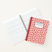 Aardbeien Notitieboek (Binnen)