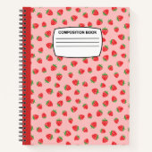 Aardbeien Notitieboek (Voorkant)