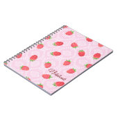 Aardbeien Notitieboek (Linkerzijde)