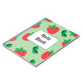 Aardbeien Notitieboek (Linkerzijde)