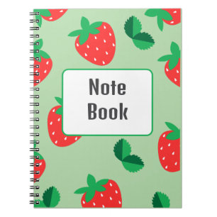 Aardbeien Notitieboek
