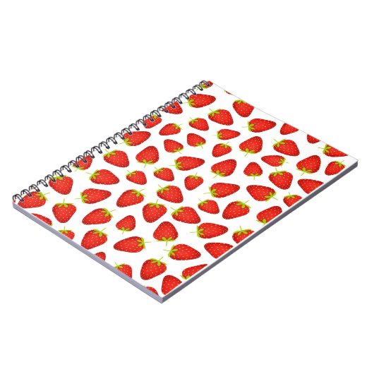 Aardbeien Notitieboek (Linkerzijde)