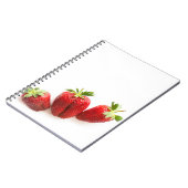 Aardbeien Notitieboek (Linkerzijde)