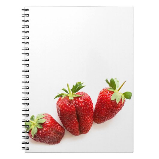 Aardbeien Notitieboek (Voorkant)
