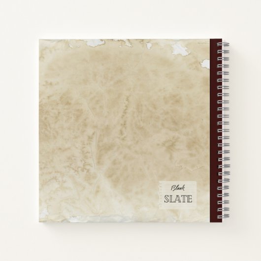 aardbeien op een oude papieren compositie notitieboek (Achterkant)