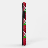 Aardbeien op wit achtergrondpatroon Case-Mate iPhone case (Achterkant/rechts)