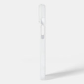 Aardbeien op zwart over wit iphcnm Case-Mate iPhone case (Achterkant / Links)