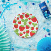 Aardbeien Papier Bord (Feest)