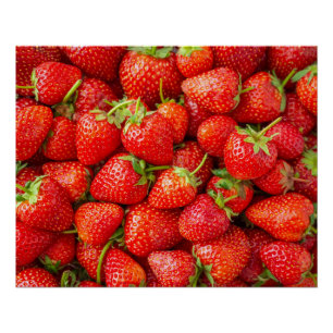 Aardbeien Perfect Poster