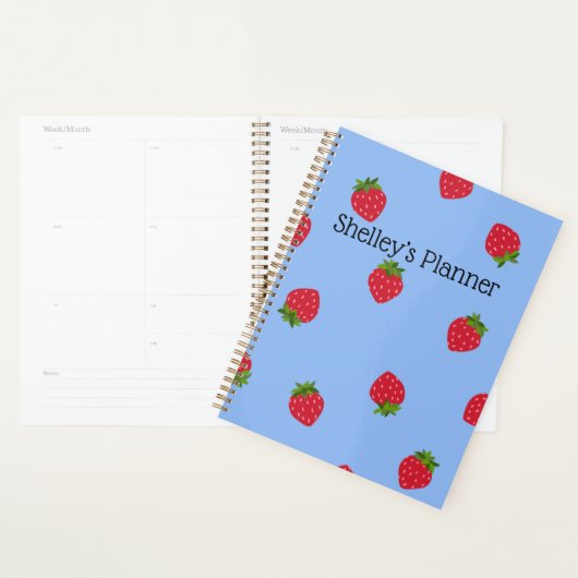 Aardbeien Planner (Display)