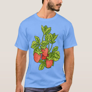 Aardbeien Plant Aardbeien T-shirt