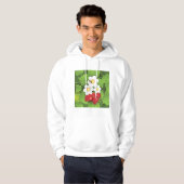 Aardbeien Plant Hoodie (Voorkant volledig)