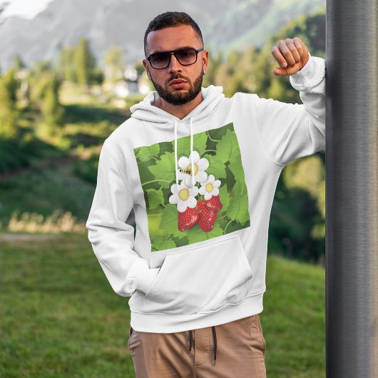 Aardbeien Plant Hoodie