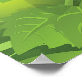 Aardbeien Plant Poster (Hoek)