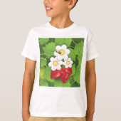Aardbeien Plant T-shirt (Voorkant)