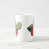 aardbeien porselein kop (Voorkant)