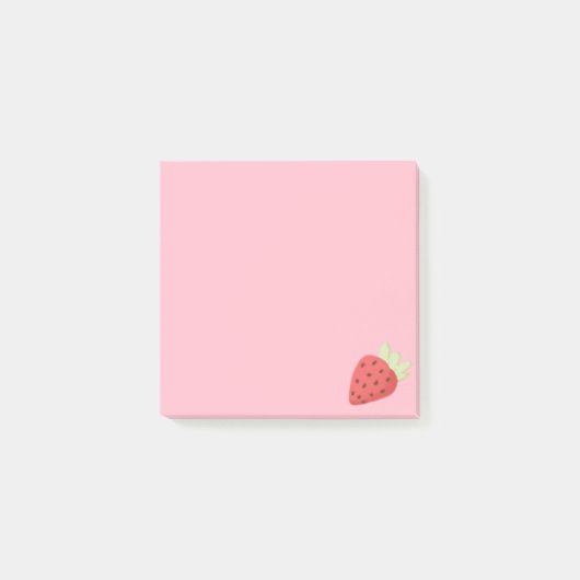 Aardbeien Post-it noten Post-it® Notes (Voorkant)