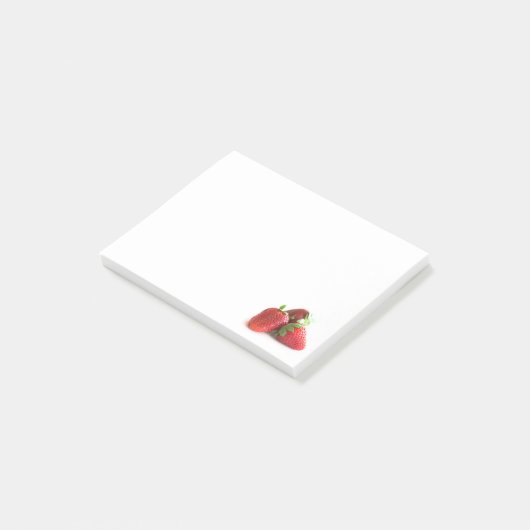 Aardbeien Post-it® Notes (Schuin)