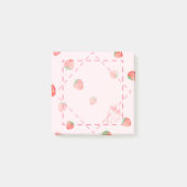 Aardbeien Post-it notities Post-it® Notes (Voorkant)