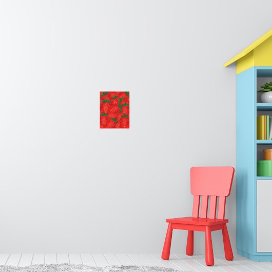 Aardbeien Poster (Kinderkamer 1)
