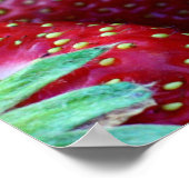 Aardbeien Poster (Hoek)