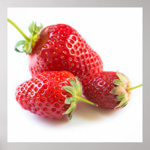 Aardbeien Poster
