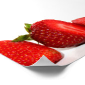 Aardbeien Poster (Hoek)