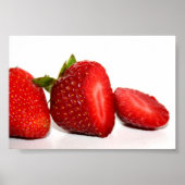Aardbeien Poster (Voorkant)