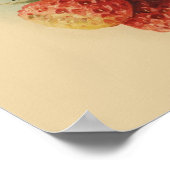  aardbeien poster (Hoek)