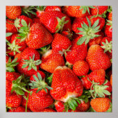 Aardbeien Poster (Voorkant)