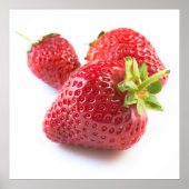 Aardbeien Poster (Voorkant)
