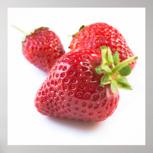 Aardbeien Poster