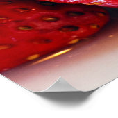 Aardbeien Poster (Hoek)