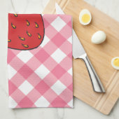 Aardbeien Pset Kitchen Towel Theedoek (Quarter Fold)