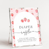 Aardbeien — Raffle Sign.