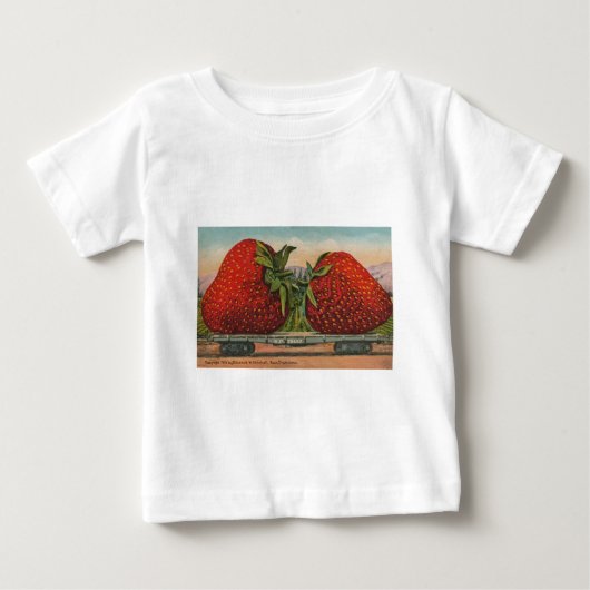 Aardbeien Reus Antieke Fruit Pret (Voorkant)