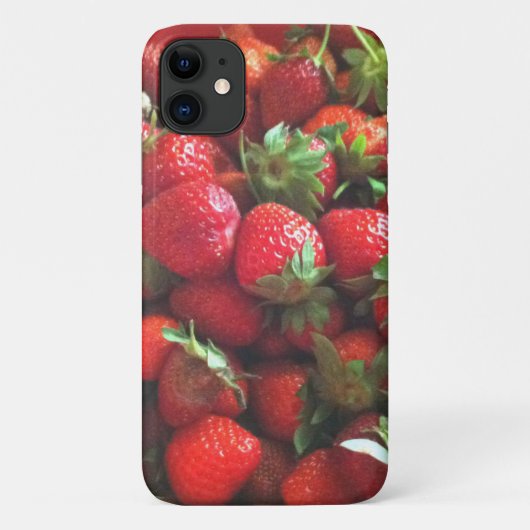 Aardbeien, rode bessen, rode vruchten Case-Mate iPhone case (Achterkant)