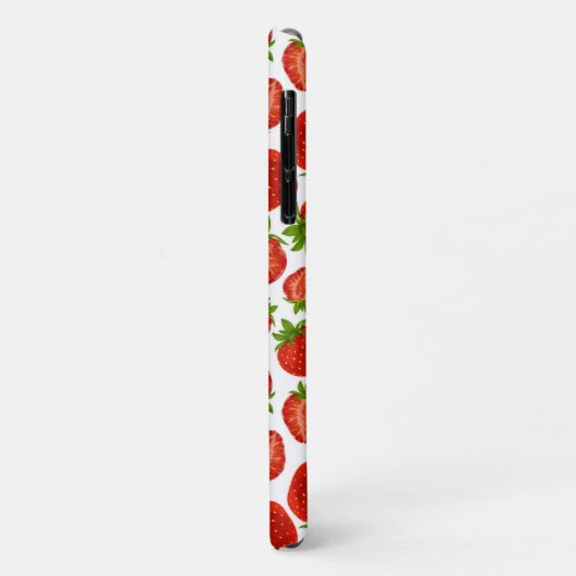 Aardbeien Rode Patroon Case-Mate iPhone Case (Achterkant/links)