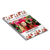 Aardbeien Rode tuin Afstuderen Notitieboek (Rechterzijde)