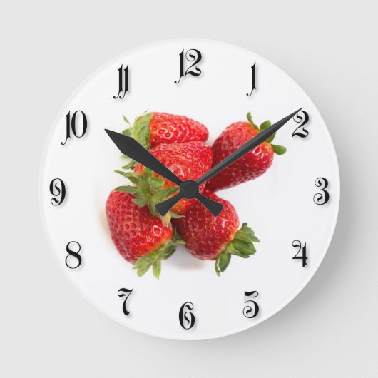 Aardbeien Ronde Klok (Voorkant)