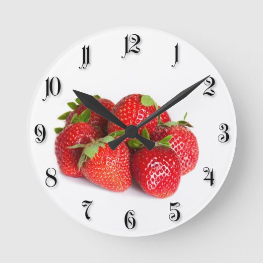 Aardbeien Ronde Klok (Voorkant)