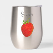 Aardbeien Rood Groene Sappige 4Emma Waterfles (Links)