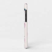 Aardbeien roze Case-Mate iPhone case (Achterkant/links)