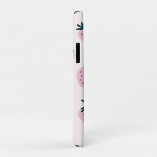 Aardbeien roze Case-Mate iPhone case (Achterkant/rechts)